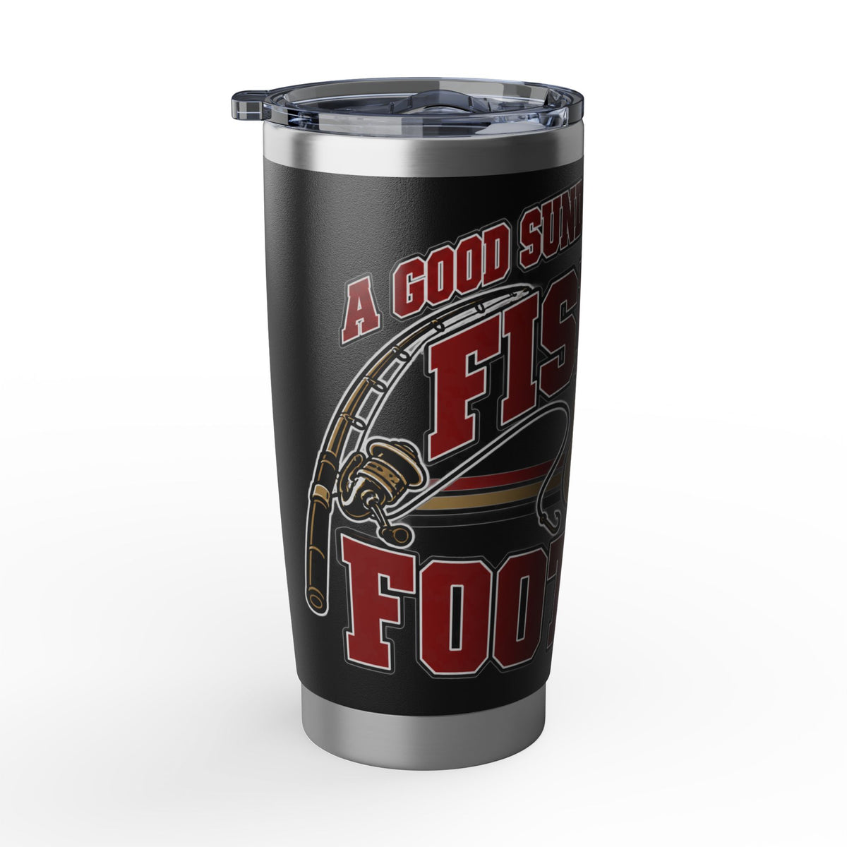 Fishing & Football 20oz Stainless Tumbler
