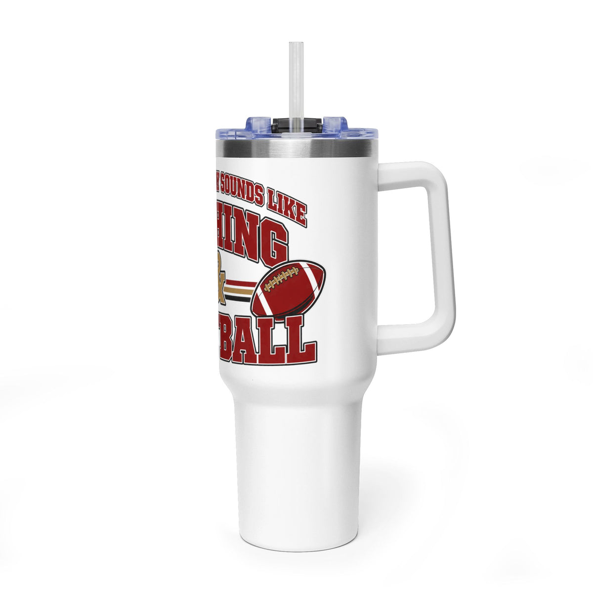 Fishing & Football 40oz Tumbler