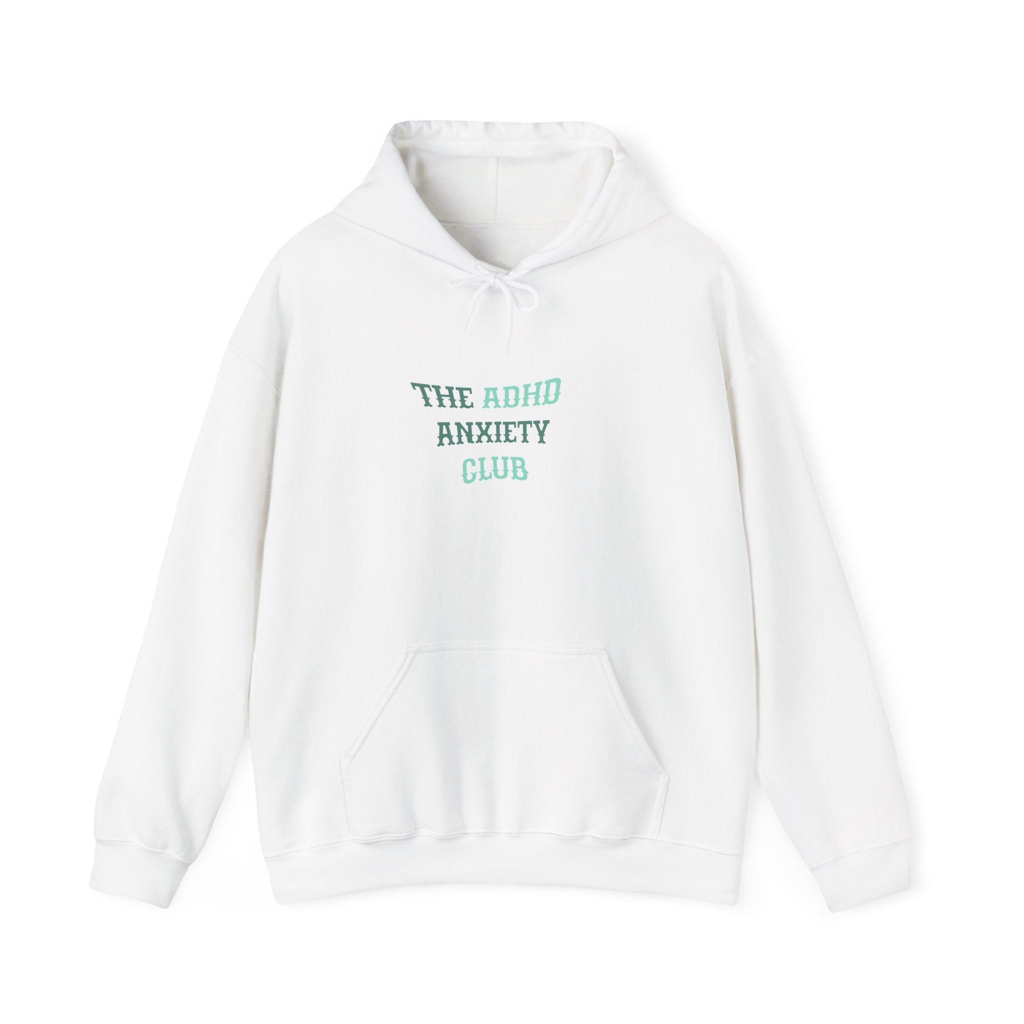 The ADHD Anxiety Club | Unisex Heavy Blend™ Hooded Sweatshirt