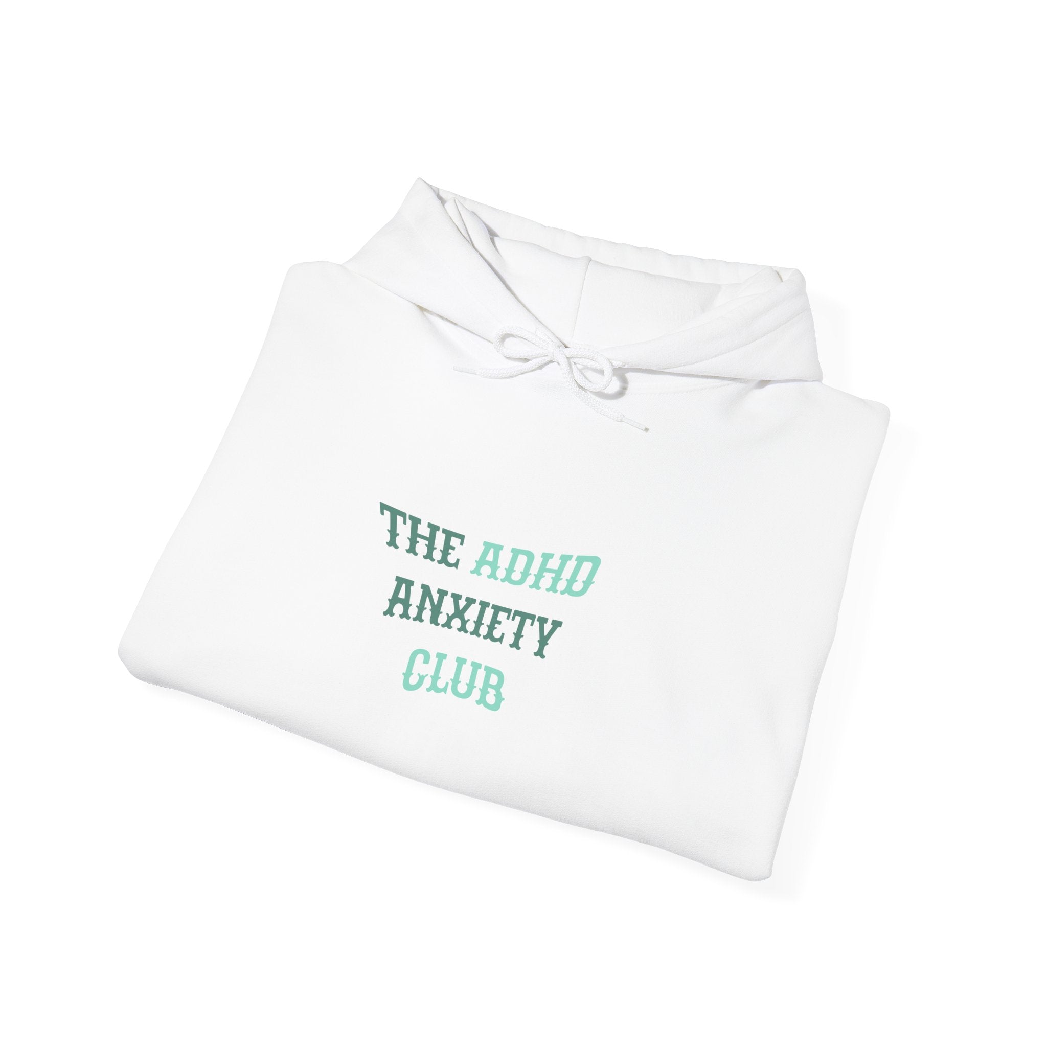 The ADHD Anxiety Club | Unisex Heavy Blend™ Hooded Sweatshirt